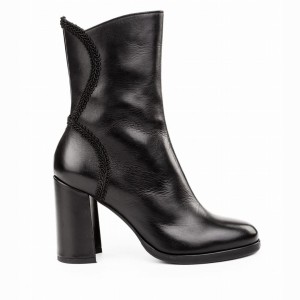 Botki damskie Verdecchia & Mainqua 3502 vitello nero