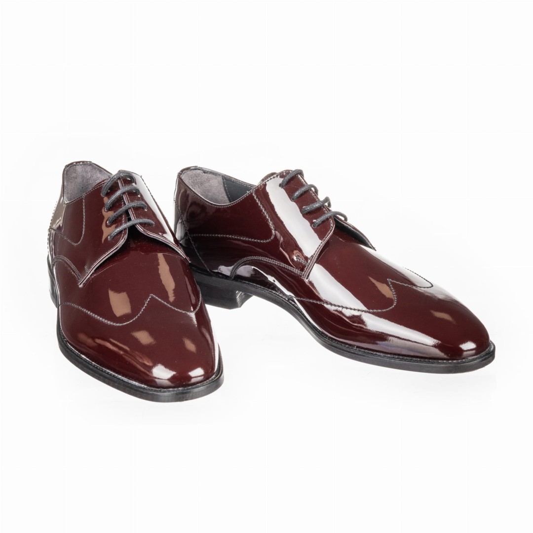 Ekskluzywne- Bordowe- Lakierki .jpg