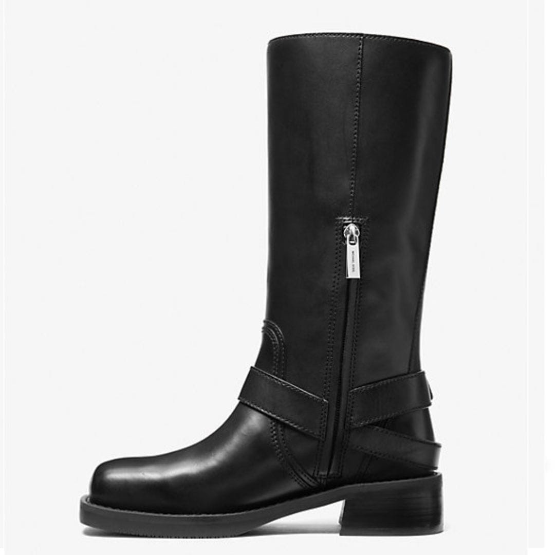 Kozaki Michael Kors motocyklowe oficerki