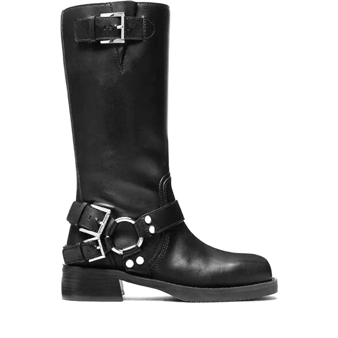 Kozaki Michael Kors motocyklowe oficerki